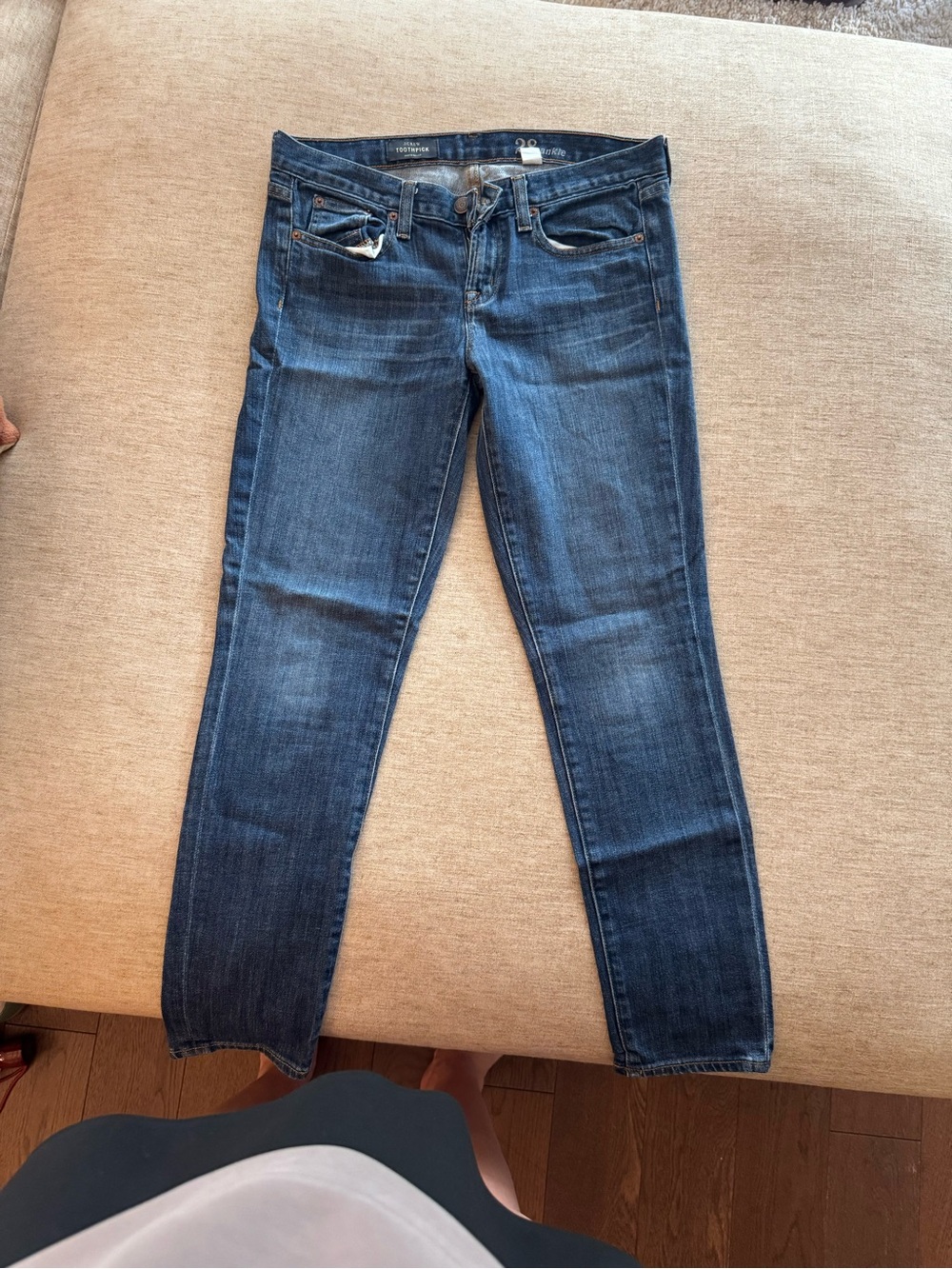 J. Crew Women's Skinny Jeans in Dark Indigo